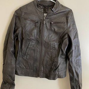 American Rag Faux Leather Biker Jacket